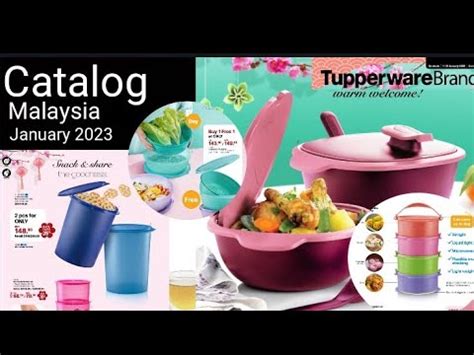 Catalog Promo January 2023 Tupperware Malaysia YouTube