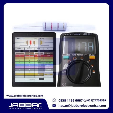 Resistor Ohm W Dip Abu Abu Jabbar Electronics