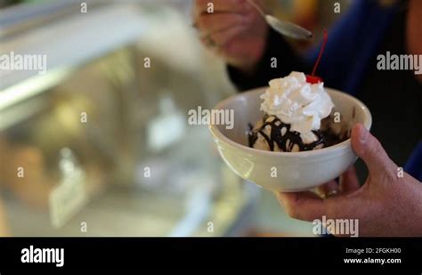 Sundae Shop Stock Videos Footage Hd And K Video Clips Alamy