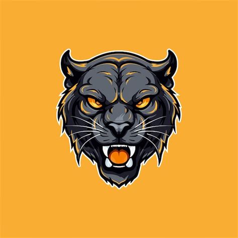 Premium Vector Panther Mascot Logo Design Panther Vector Illustration