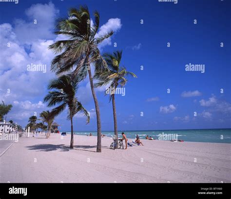 Hollywood Beach, Hollywood, Florida, United States of America Stock Photo - Alamy