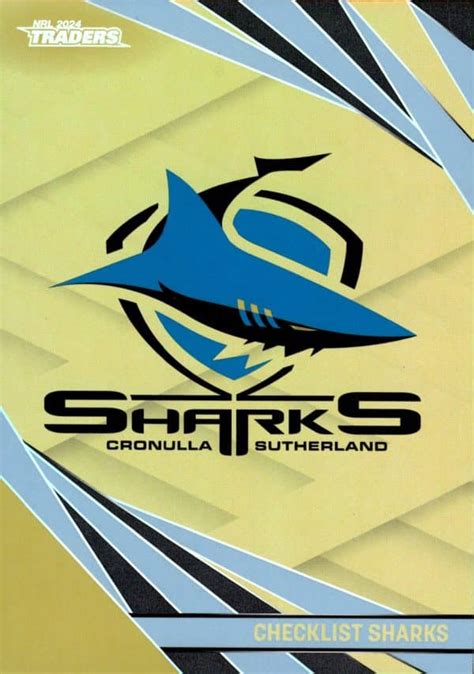 Nrl Traders Gold Specials Gs Checklist Cronulla Sharks Gold