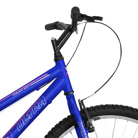 Bicicleta Aro 26 Ultra Bikes Feminina Sem Marcha Azul MadeiraMadeira