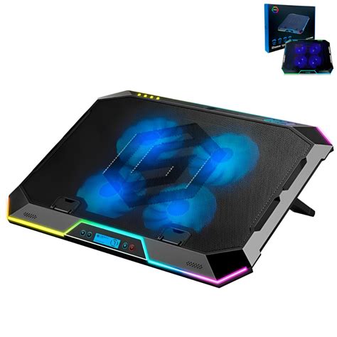 Melhor Base Para Refrigerar Notebook Gamer - Suporte Gamer Para Notebook Refrigerada Base Com Cooler Led 4 Fans ...