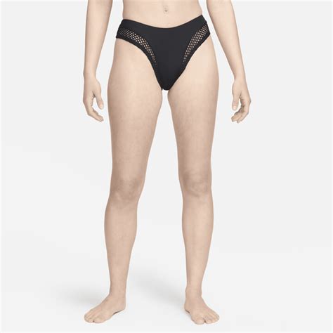 Nike Women S Cheeky Sling Bikini Swim Bottom In Black ShopStyle