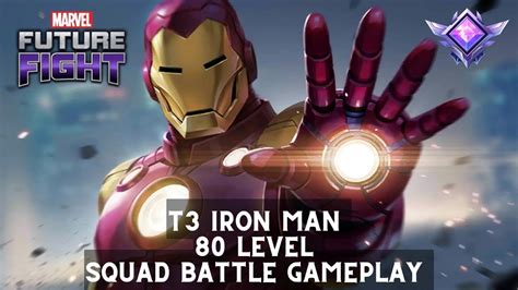 T3 Iron Man Showcase In Squad Battle 80 Level CTP Energy Low