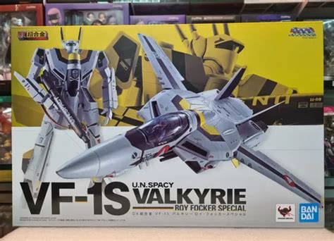 Vf 1s Valkyrie Roy Focker Macross Dx Chogokin Bandai Macross