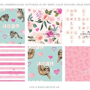 Hot Pink Gingham Seamless Pattern Repeat Pattern Commercial Etsy