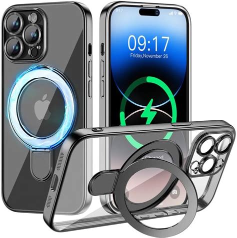 Bentoben Magnetic Iphone 14 Pro Max Case Invisible Stand Iphone 14 Pro Max Phone