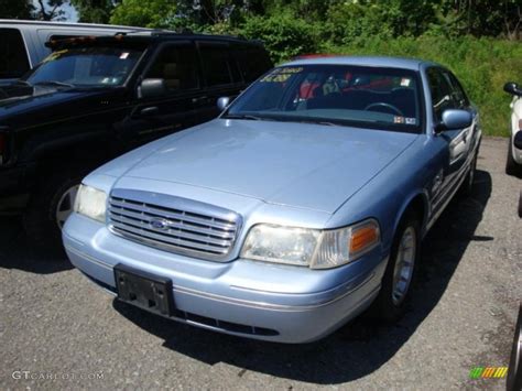 2000 Light Blue Metallic Ford Crown Victoria Lx Sedan 31256683 Photo 5 Car