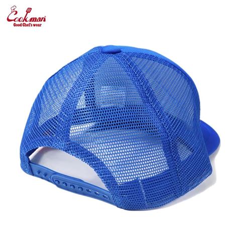 cookman mesh cap chef hat la blue
