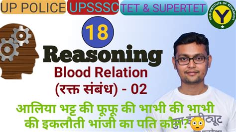 Blood Relation रक्त संबंध 02 Reasoning For Ntpc Groupd Ssc