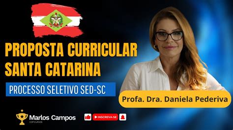 PROCESSO SELETIVO SED SC AULA PROPOSTA CURRICULAR SANTA CATARINA