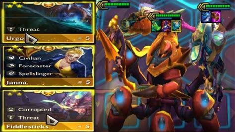 Tft Set 8 ⭐⭐⭐ Urgot Fiddlesticks Janna Underground Constant Cashout