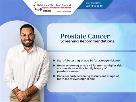 Prostate Cancer Screening Recommendations