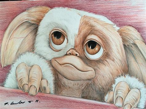 Gremlins Gizmo pencil drawing by billyboyuk on DeviantArt