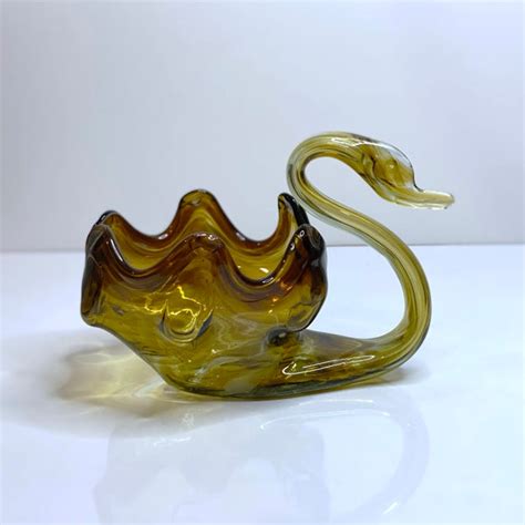 Swan Candy Dish Etsy