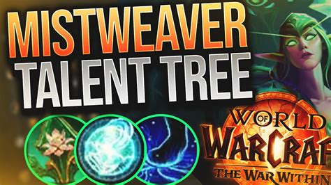 The War Within Alpha Mistweaver Monk Talent Tree Overview Youtube