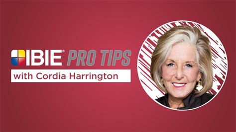 Ibie Pro Tips With Crown Bakeries Cordia Harrington Youtube