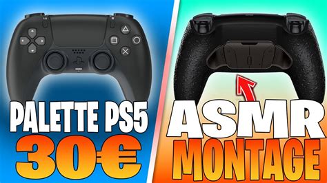 ASMR MA NOUVELLE MANETTE PS5 A PALETTE MONTAGE DE PALETTE SUR MA