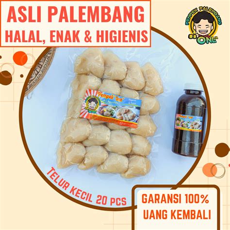 Jual Pempek Telur Kecil Palembang Asli Pcs Frozen Pempek One