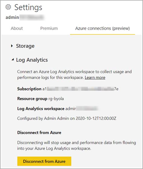 Power Bi에서 Azure Log Analytics 구성 Power Bi Microsoft Learn