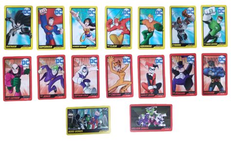 Dc Super Hero Card Series