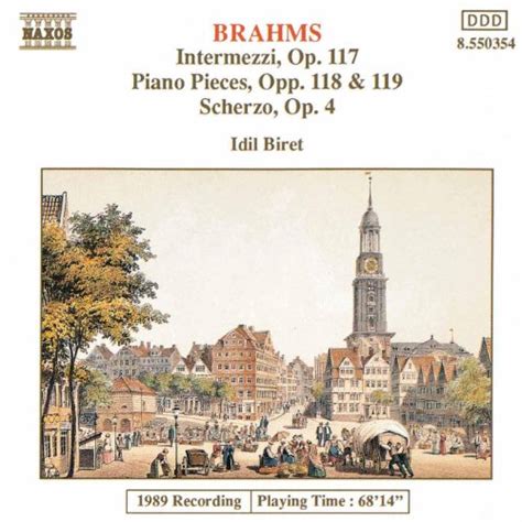 Amazon Co Jp Brahms Intermezzi Op Piano Pieces Opp