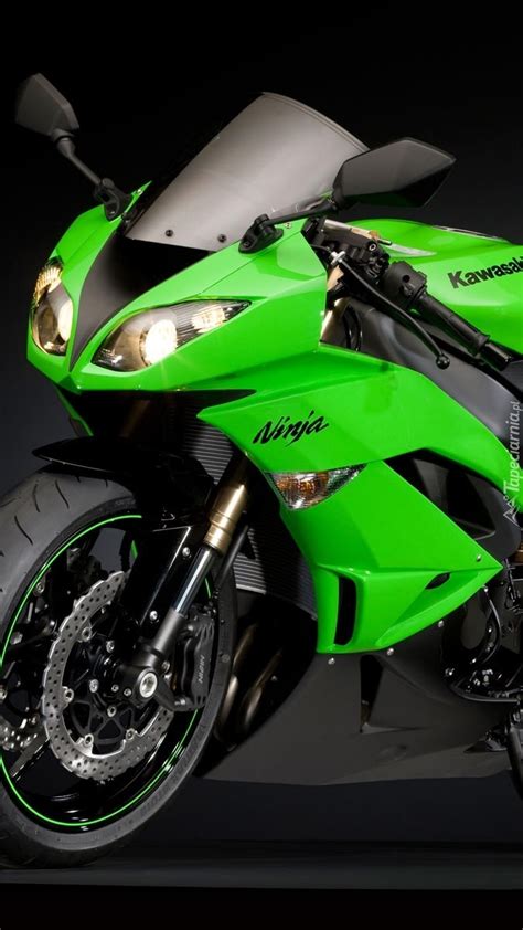 Kawasaki Ninja ZX 6R Tapeta Na Telefon