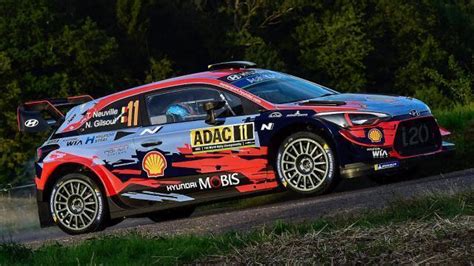 WRC Rallye DAllemagne Thierry Neuville Victime Dune Crevaison