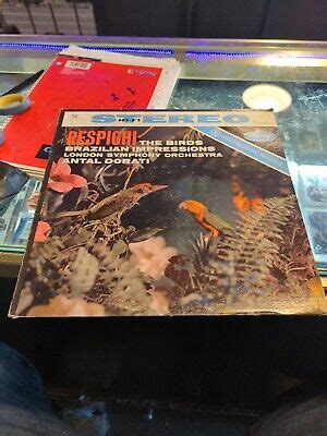 Vintage Lp Vinyl Album Respighi The Birds Brazilian Impressions