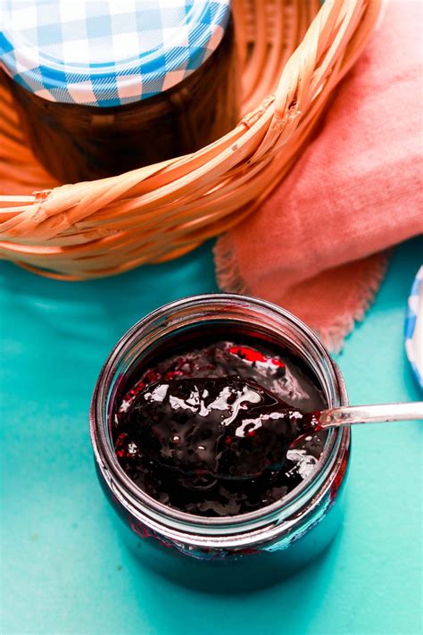 Easy No Pectin Haskap Berry Jam Sugarlovespices