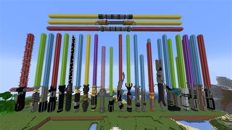 Star Wars Lightsabers Minecraft Map