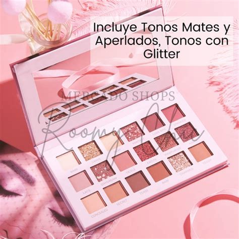 Paleta Sombras Nude New Tonos Rosas Dorado Ocres Espejo Mercadolibre