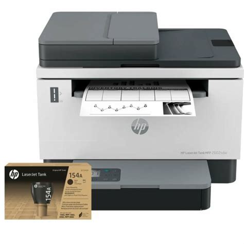 Combo Impressora Multifuncional HP LaserJet Tank 2602sdw Kit De