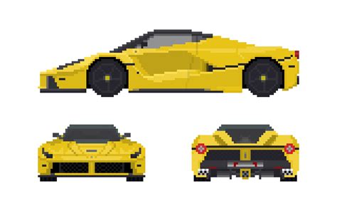 Detailed pixel art cars | OpenGameArt.org