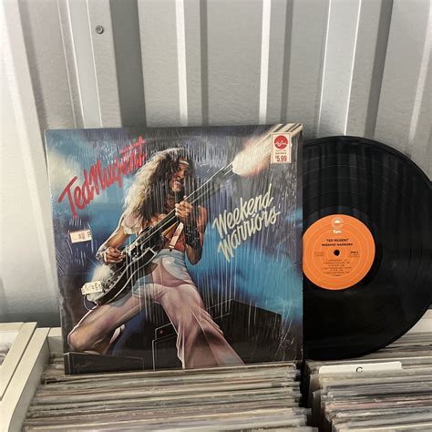 Ted Nugent Weekend Warriors LP 1st Press Metal Hard Rock In