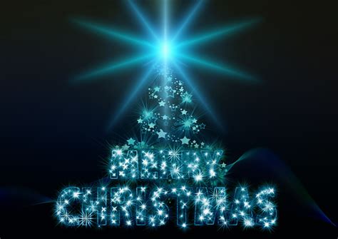 Blue Merry Christmas Wallpapers - Wallpaper Cave