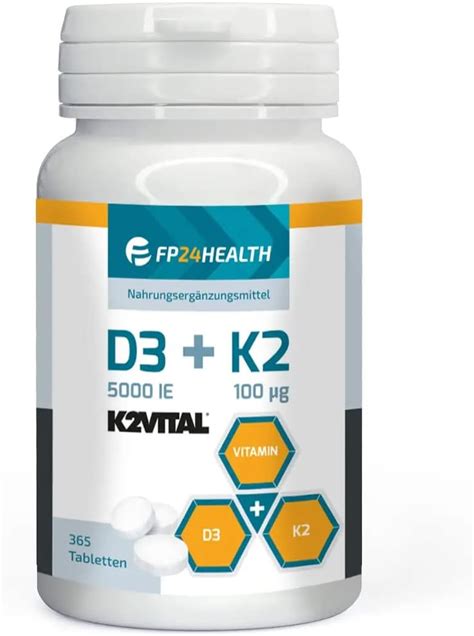 Fp Health Vitamin D K Tabletten Vitamin D Ie