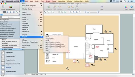 How To Create A Cctv Diagram In Conceptdraw Pro Basic Cctv System Images