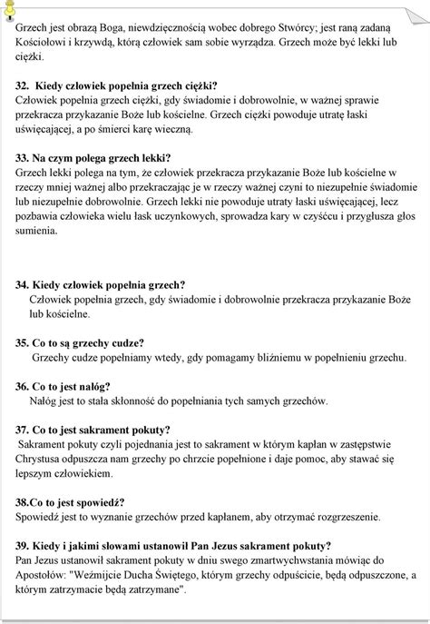 Katechizm Bierzmowanych Parafii Nmp Kr Lowej Polski Pdf Darmowe