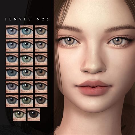 Download Contact Lenses N26 The Sims 4 Mods Curseforge