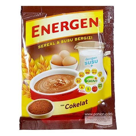 Jual Energen Coklat Gr Renceng Isi Sachet Minuman Sereal Rtg