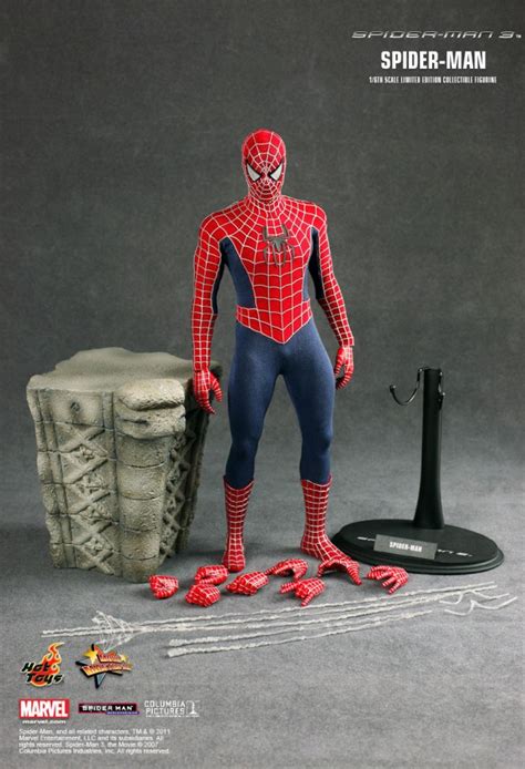 Spider Man Aus Dem Film Spider Man Von Hot Toys Tobey Maguire MMS