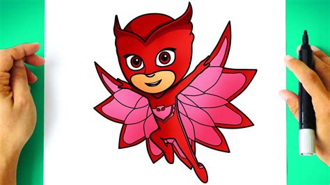 How To Draw Owlette Pj Masks Youtube