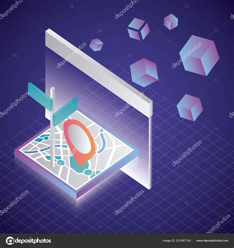 Virtual reality isometric Stock Vector by ©yupiramos 201687100