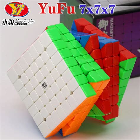 Волшебный кубик-головоломка YongJun YJ YuFu M 7x7x7x7 магнитный кубик ...