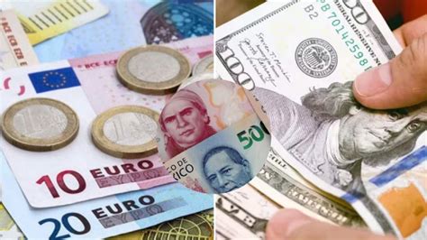 Precio del dólar y euro frente al peso mexicano hoy 5 de diciembre