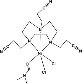 IUCr Dichlorido dimethylformamide κO 1 4 7 tris 2 cyanoethyl 1 4