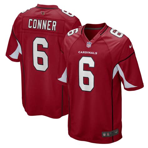 Men's Arizona Cardinals James Conner Nike Cardinal Game Jersey